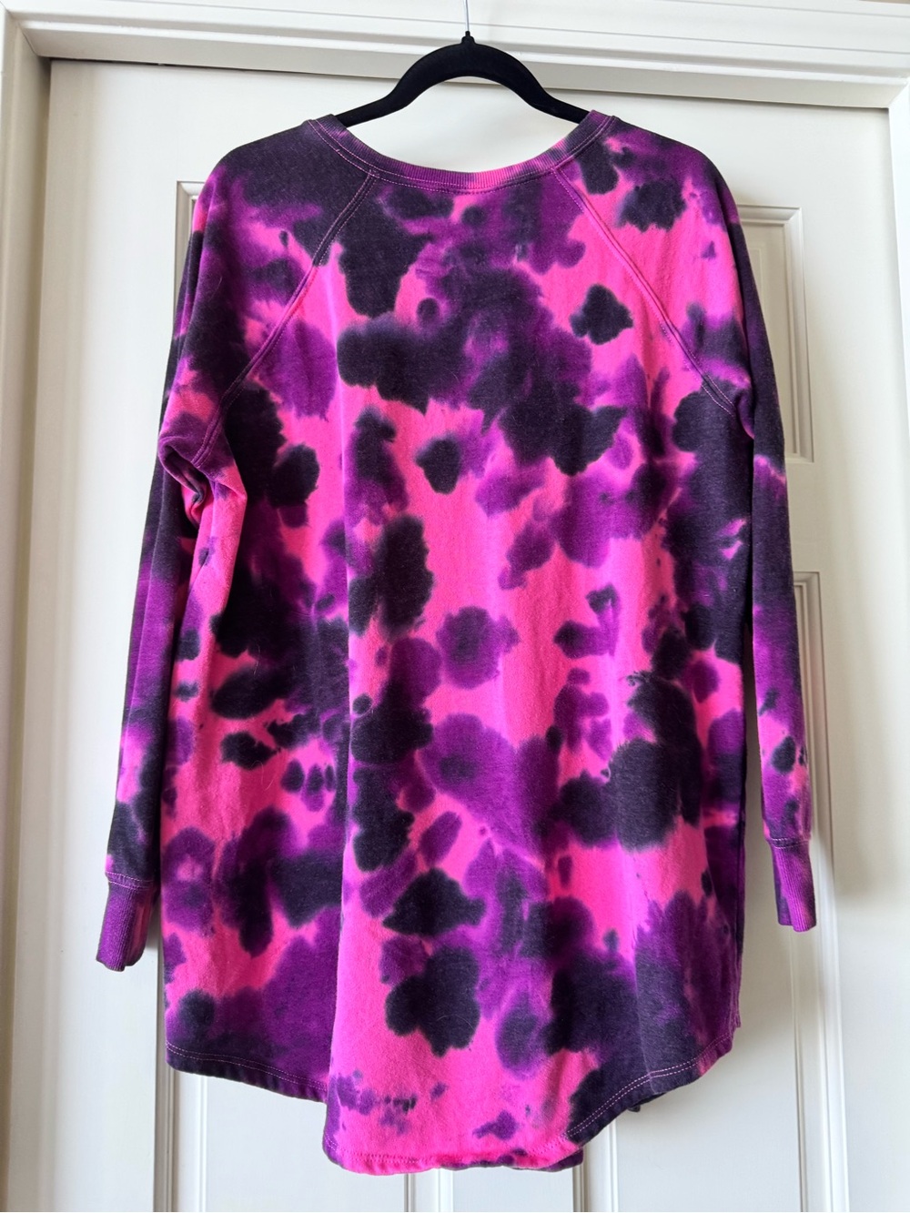 Torrid Pink and Purple Tie-Dye Sweatshirt Top - Picture 3 of 3